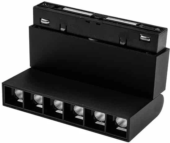 Spot magnetik lëvizës 6W për shina magnetike