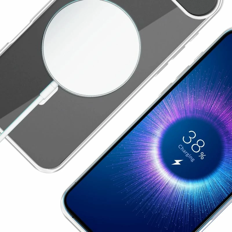 Kllapë telefoni 3mk Clear MagCase për iPhone 17 Air, transparente