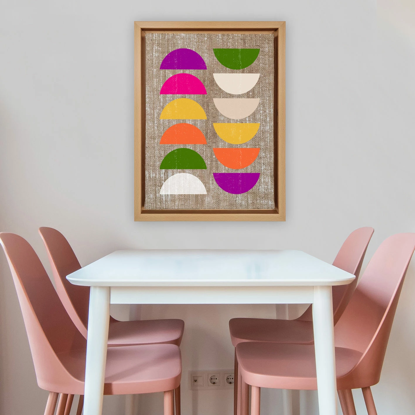 Pikturë dekorative në kanavacë, shumëngjyrëshe, Wallity, LNJ91906394359 - 96136, 96x136cm