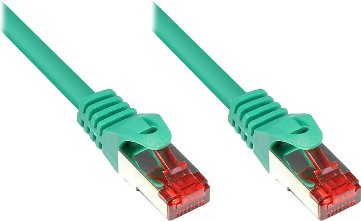 Kabllo rrjeti GoodConnections Cat.6 S/FTP Patch 15m, e gjelbër