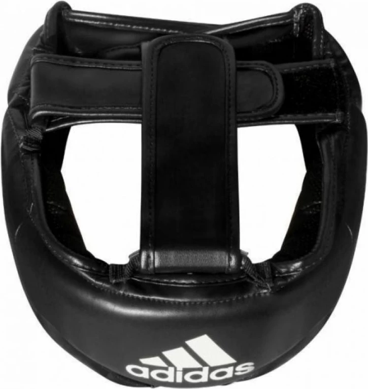 Helmetë boksi adidas për meshkuj e femra, e zezë [Madhësia: L]