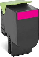 Toner Lexmark 80C2HME, High Yield (XL) 3000 faqe, Magenta