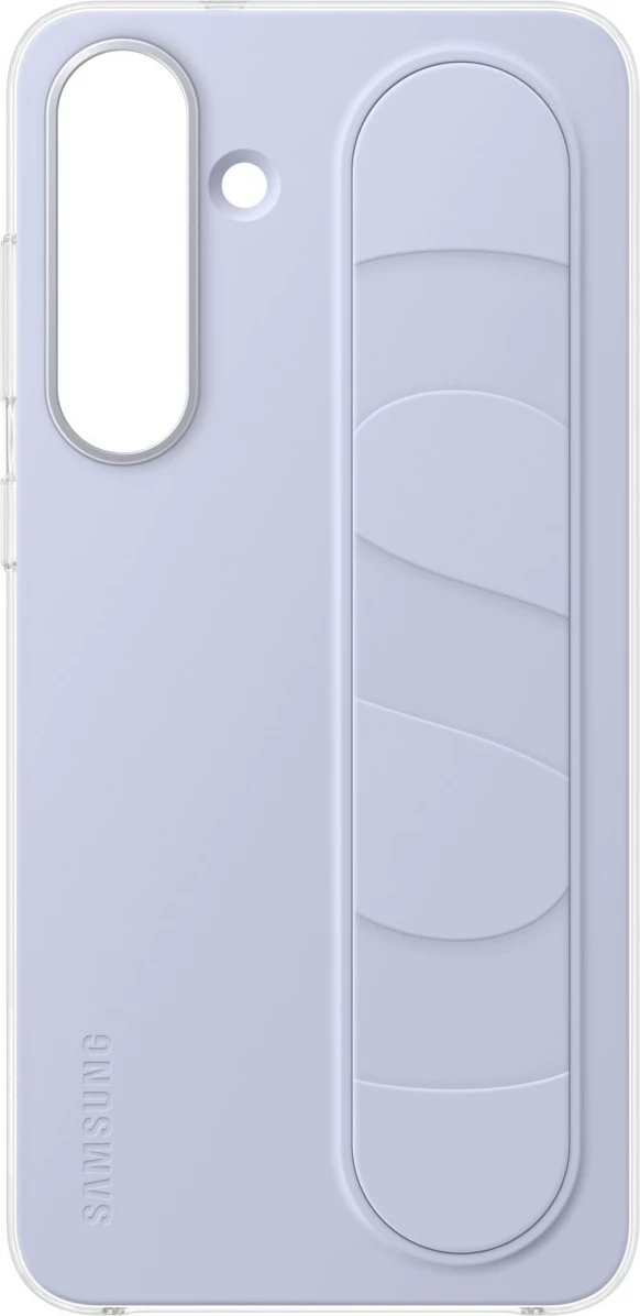 Mbështjellës Samsung Standing Grip Cover për Galaxy S25 FE, light blue