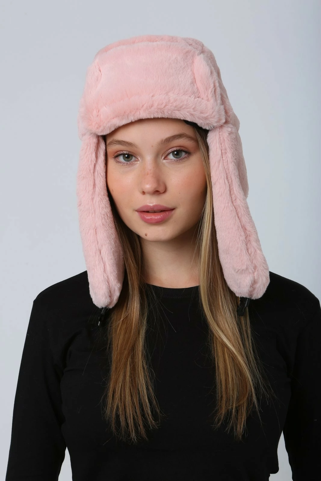 Kapelë dimri për femra, rozë, Jumeon, Bere1127