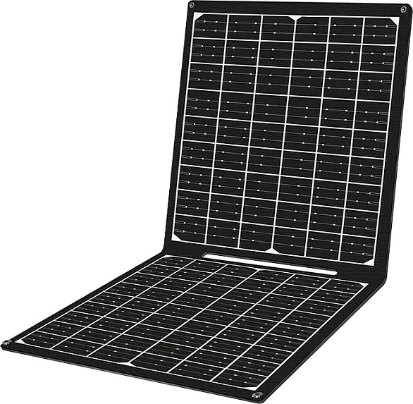 Panel solar i palosshëm LogiLink 30W, USB-C/USB-A, dalje DC, i zi