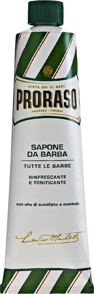 Sapun për rroje Proraso Barba me vaj eukaliptusi dhe mentol për burra, 150ml