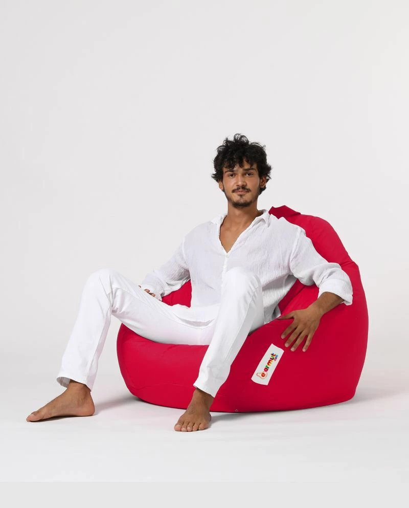Qese ulëse XXL për kopsht, ngjyrë e kuqe, Atelier del Sofa