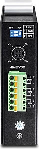 Switch industrial PoE+ TRENDnet TI-PG541i, 6 porta Gigabit, Managed L2+, DIN-rail, SFP, i zi