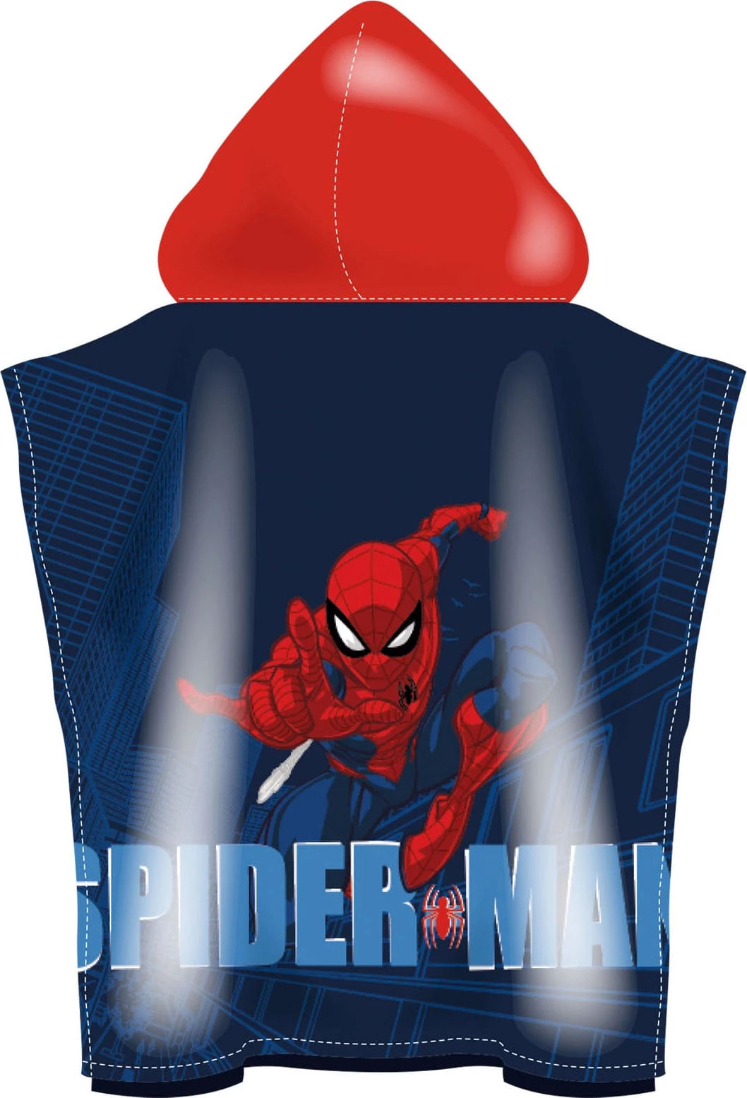 Peshqir Disney Spider - Microf Poncho 245G