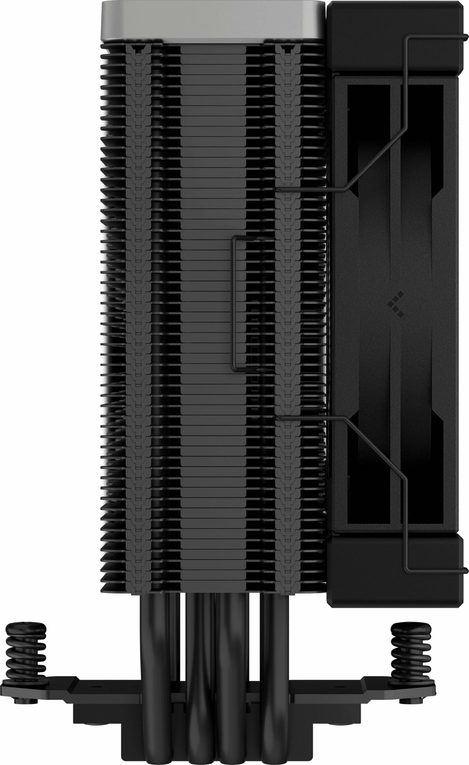 Ftohës CPU Deepcool AK400 Zero Dark R-AK400-BKNNMN-G-2, 120mm, 220W TDP, i zi