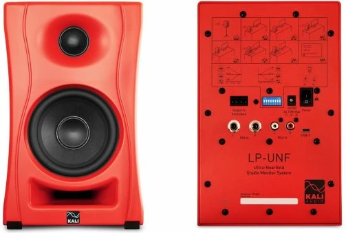 Altoparlantë Bluetooth KALI AUDIO AUDIOLP-UNF-R, të kuq, set prej 2 copë
