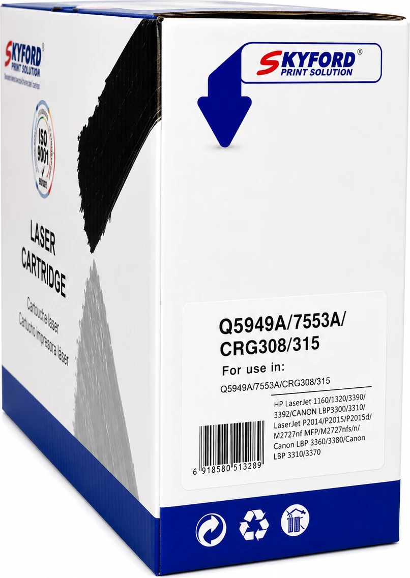 Toner Q5949A/7553A/CRG308/315