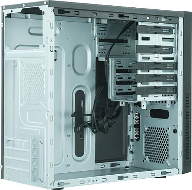 Kasë Chieftec HO-11B, Tower, micro ATX, 350W, e zezë