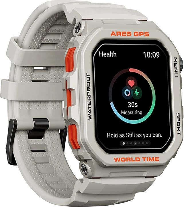 Smartwatch Zeblaze Ares GPS, 1.75", 380 mAh, i bardhë