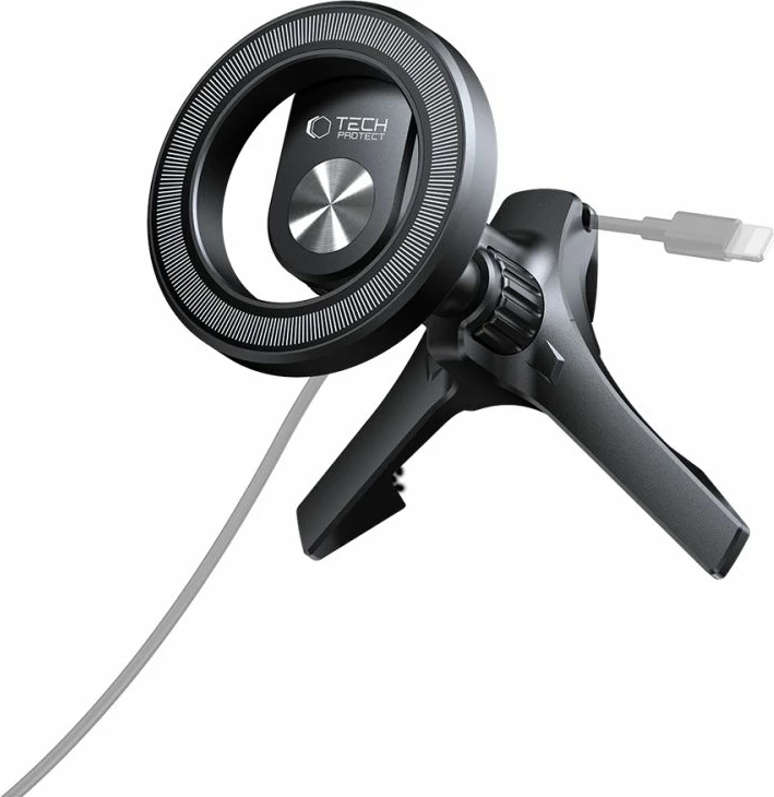 Mbajtës magnetik për veturë Tech-Protect N53 me MagSafe, i zi