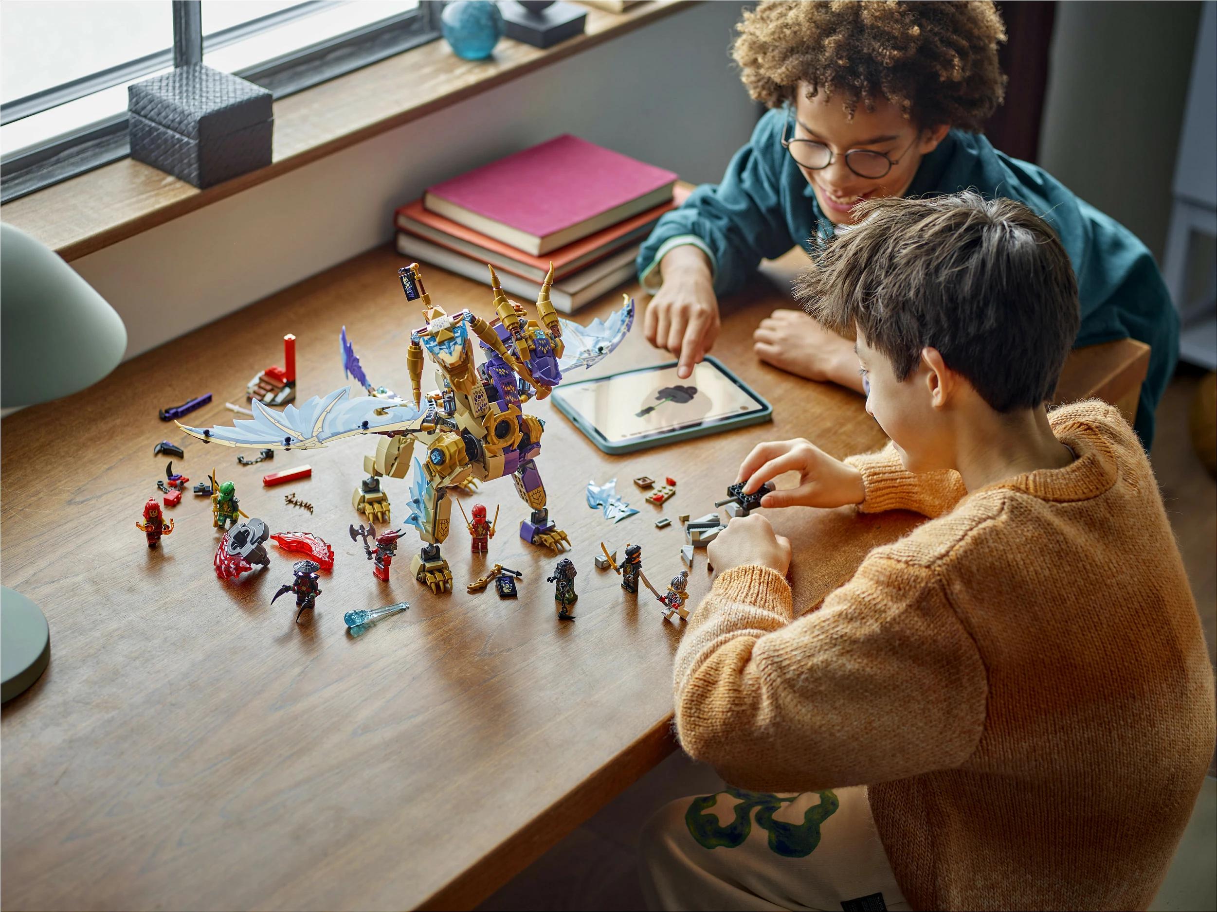 Set ndërtimi LEGO Ninjago 71836 Lichtbogendrache, 869 pjesë, multikolor