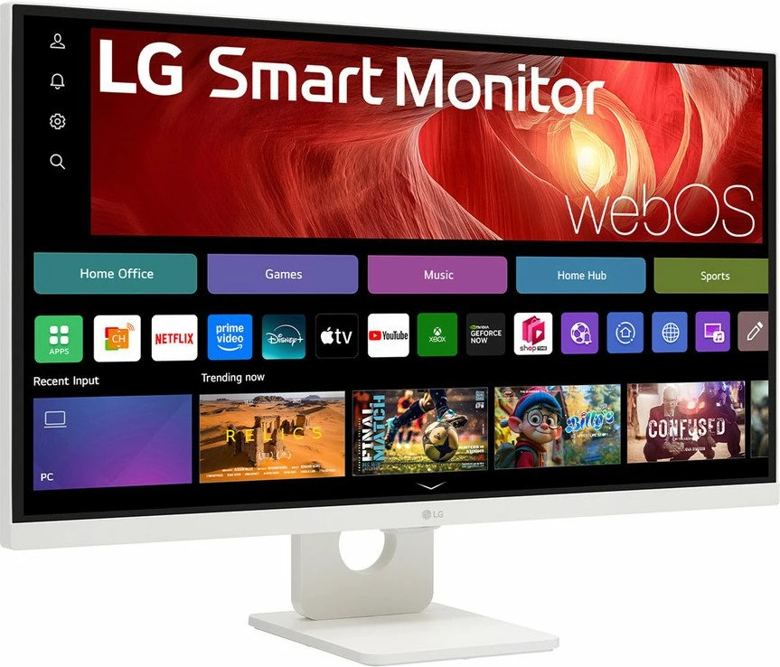 Monitor smart LG 27U731SA 27" 4K UHD IPS webOS, i bardhë