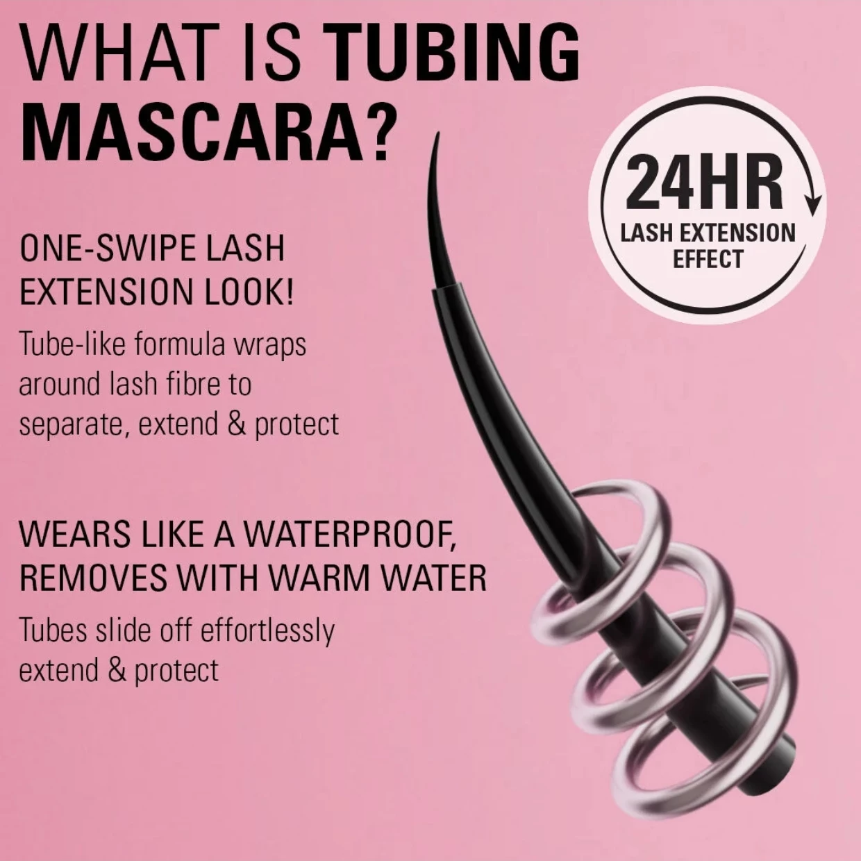 Revolution Wrap Lash - Tubing Mascara - Black