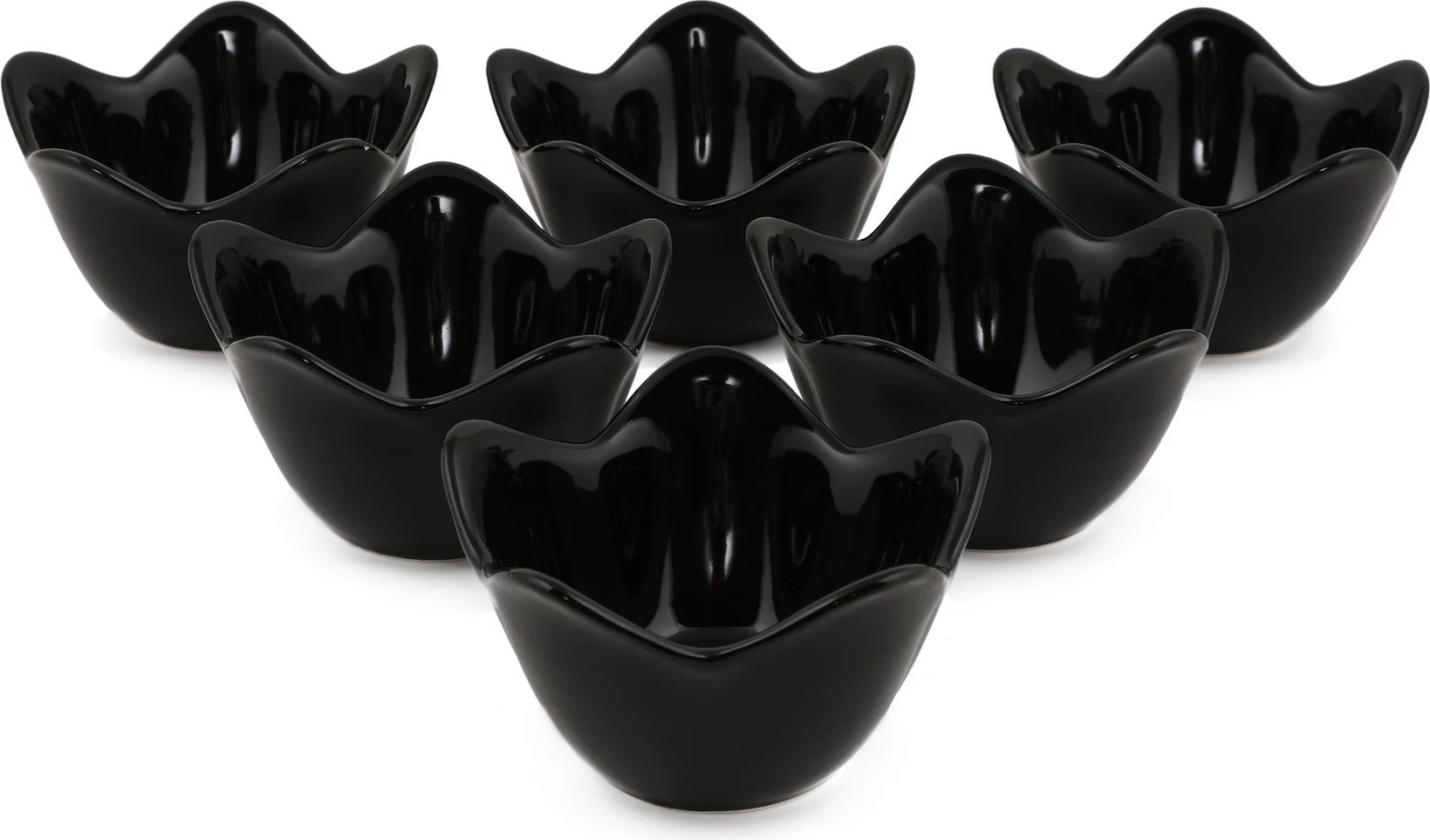 Set pjatash për meze (6 copë), Hermia Concept, ST613106F650A0000000ACD700, ngjyrë e zezë
