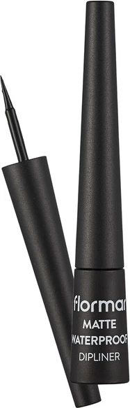 Flormar Matte Waterproof Dipliner Black