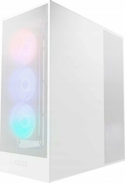 Kasë Nzxt H7 Flow RGB CM-H72FW-R1 Midi Tower, ATX/e-ATX, USB-C, me dritare, e bardhë
