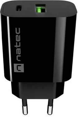 Karikues Natec Ribera 20W, USB-A, USB-C, i zi