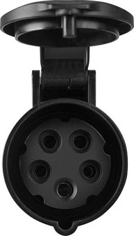 Adapter prizë Green Cell Red CEE 16A 400V 5P në Schuko 230V, i kuq