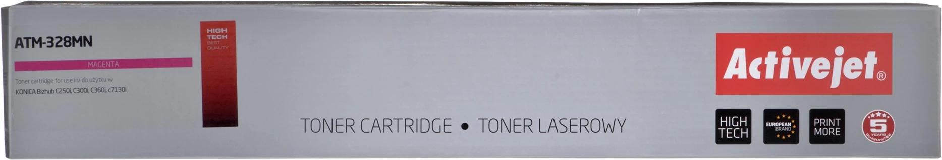 Toner zëvendësues Activejet ATM-328MN për printer Konica Minolta, i vjollcë