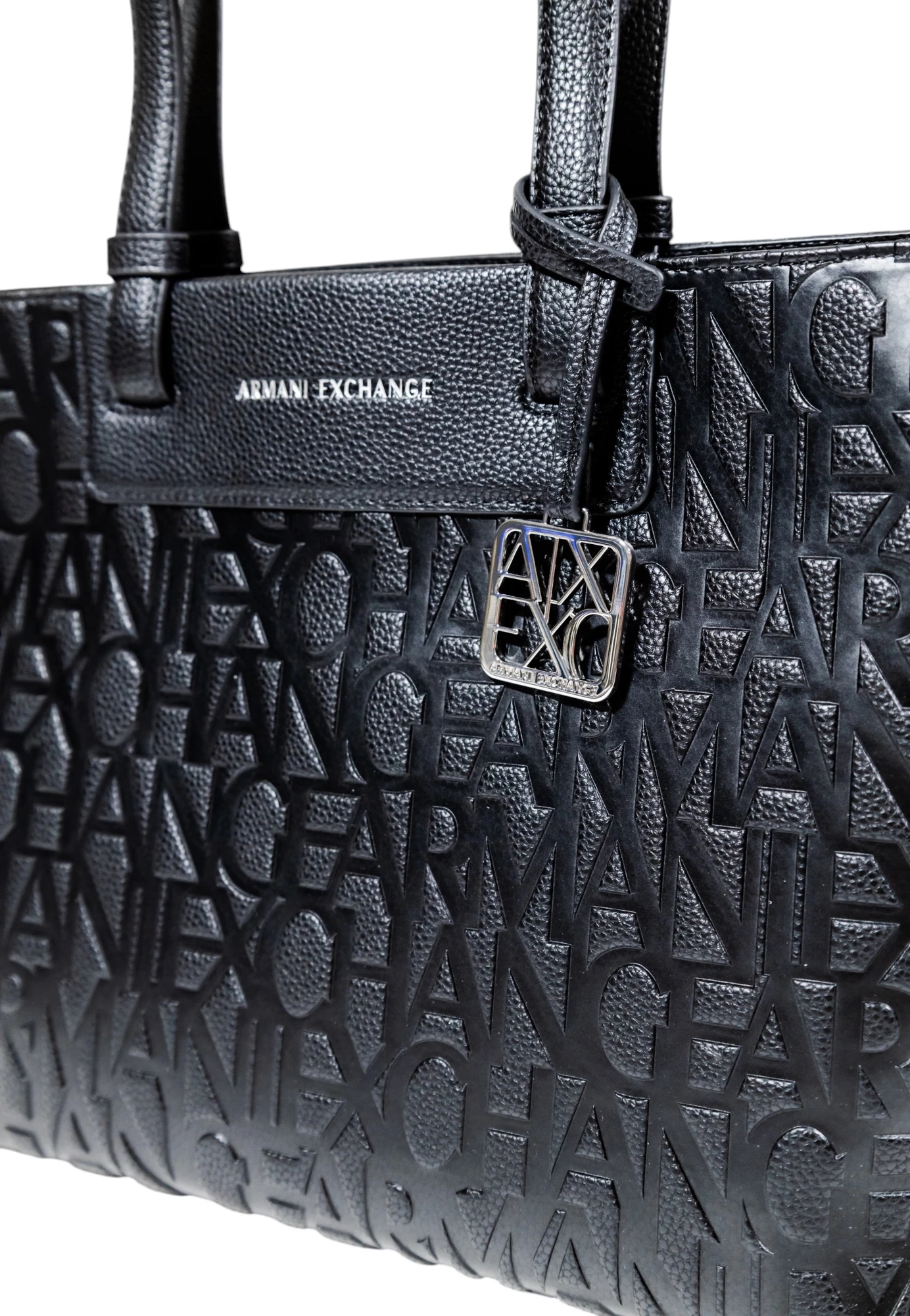 Çantë shopper Armani Exchange XW001481 AF15774 për femra, e zezë