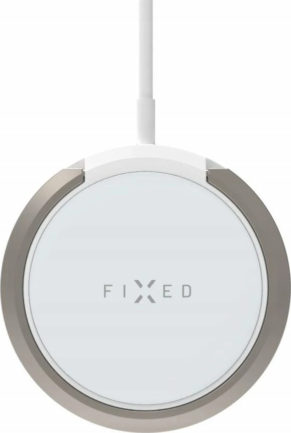 Karikues pa tela Fixed MagPad FIXMPAD2-WH 15W USB-C MagSafe/Qi, i bardhë