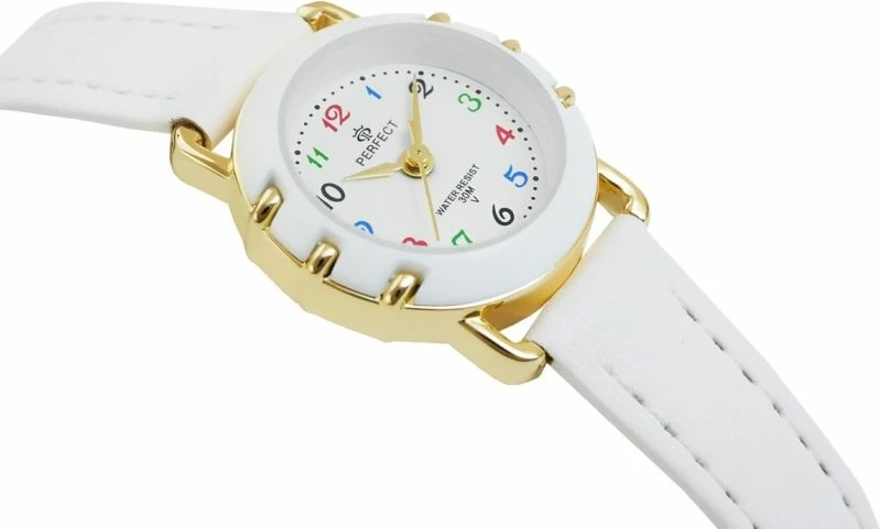 Orë dore për fëmijë Perfect, të bardhë dhe të artë