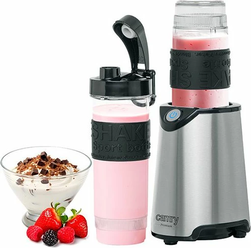 Blender personal CAMRY CR 4069i 800W, 20000 rpm, set me 2 shishe Tritan 570ml+400ml, inox