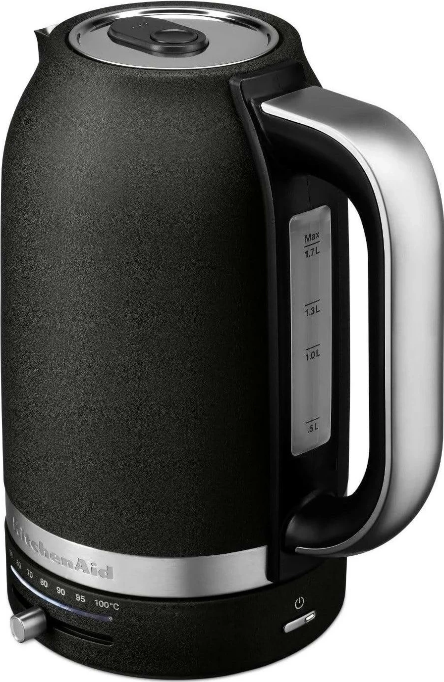 Çajnik elektrik KitchenAid 5KEK1701E, 1.7L, 2400W, kontroll temperature 50-100°C, gri-zi