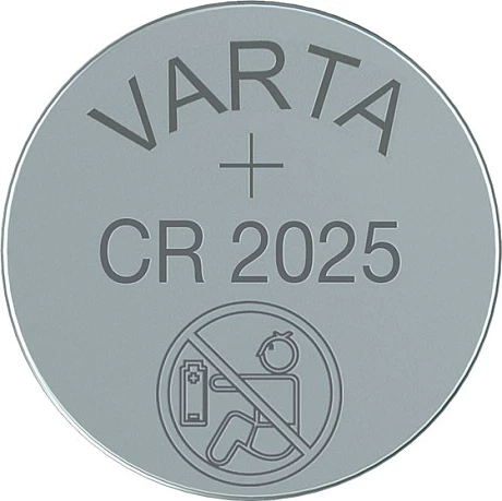 Bateri VARTA CR2025 3V, litium, 157mAh, 5 copë, Multikolor
