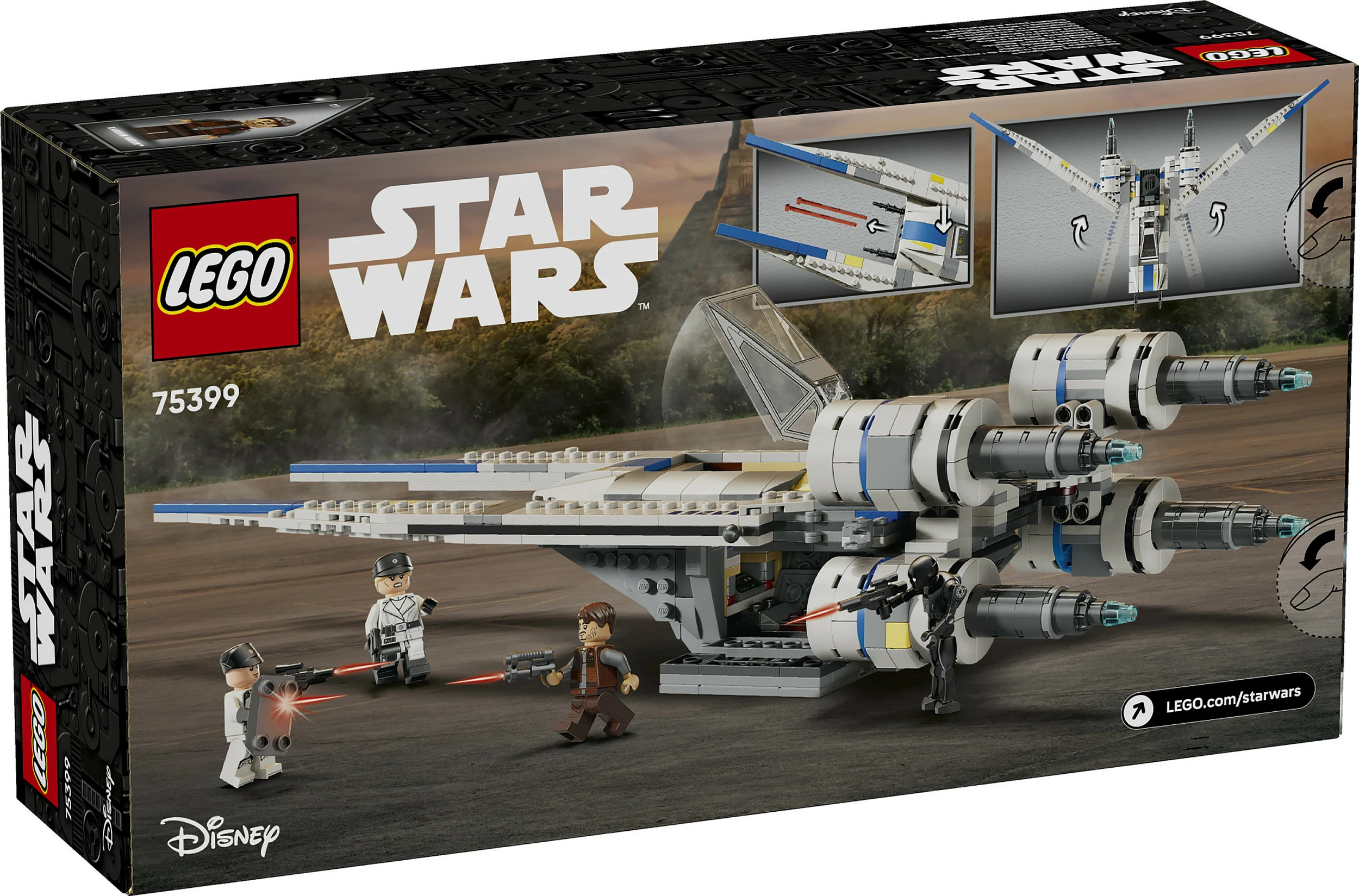 Set ndërtimi LEGO Star Wars Rebel U-Wing Starfighter 75399, 594 pjesë, shumëngjyrësh