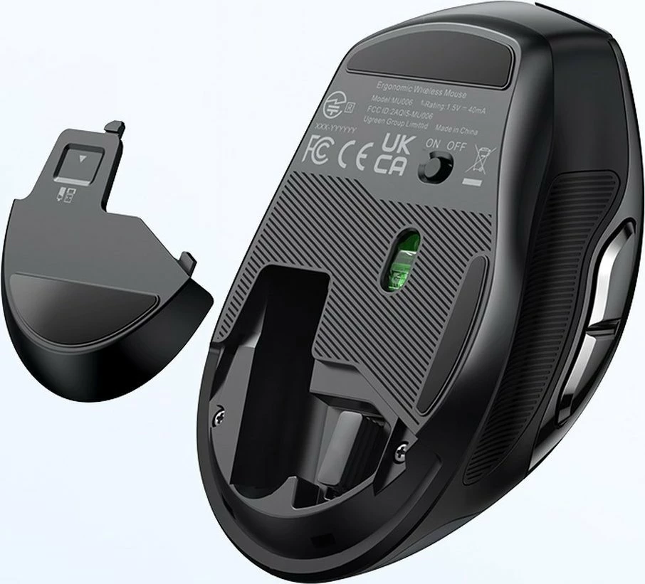 Maus Ugreen MU006 wireless optik 4000 DPI USB 2.4GHz, i zi