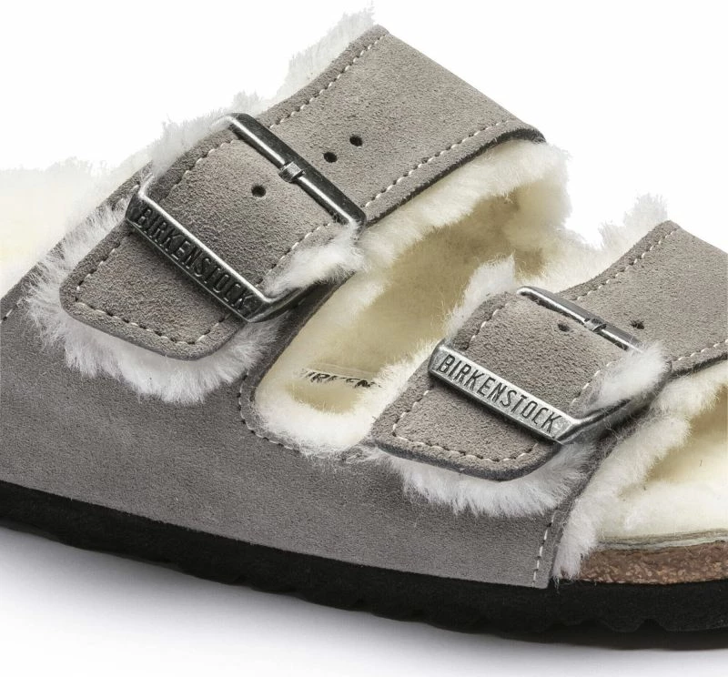 Papuqe Birkenstock unisex, të hirtë [Madhësia: 45]