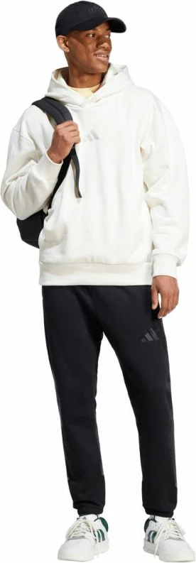Duks për meshkuj adidas All Szn Fleece Hoodie IY4121, i bardhë [Madhësia: XXXL]