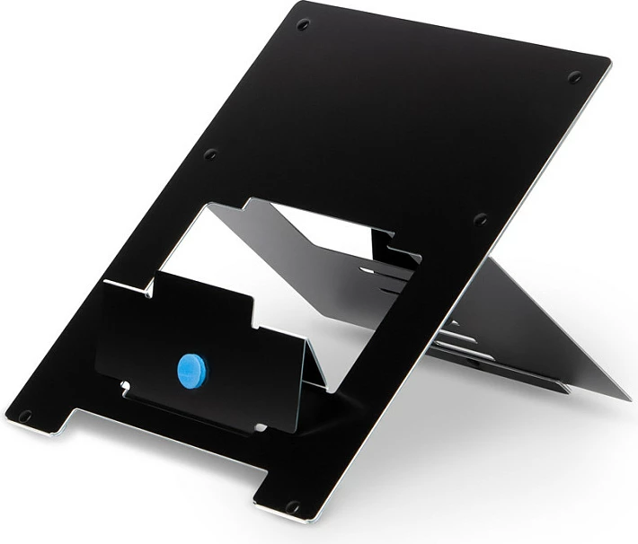 Mbajtëse laptopi R-GO Riser Flexibel, e rregullueshme 10-22", alumin, 5 kg, e zezë