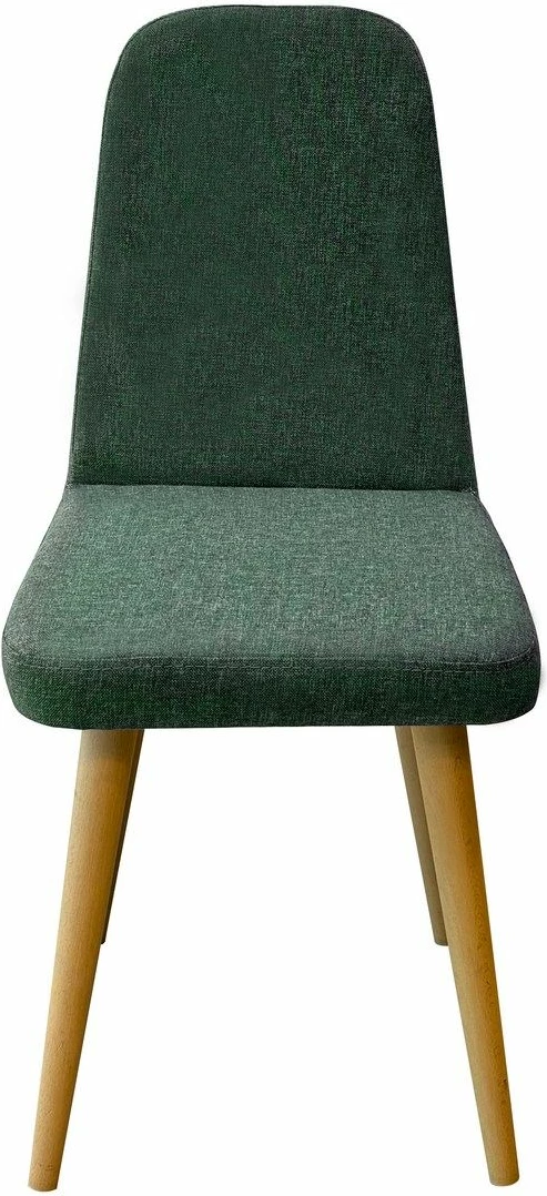 Set tavoline me karrige, zgjatshme, 6 pjesë, ngjyrë lis dhe e gjelbër, Skye Decor, Vina Mini 03 1070