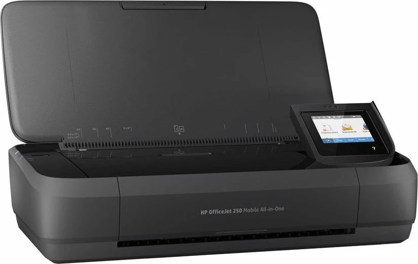 Printer multifunksional portativ HP OfficeJet 250 Mobile (CZ992A), A4, Wi‑Fi Direct, Bluetooth, USB, bateri e integrume, i zi