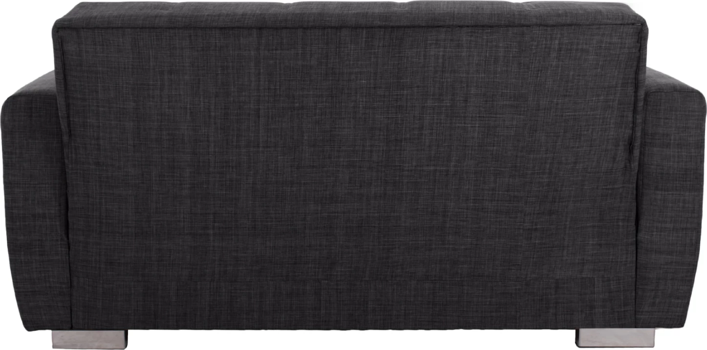 Divan 2-vendësh, shtrat, gri, FH3241.03, 150x84x88 cm