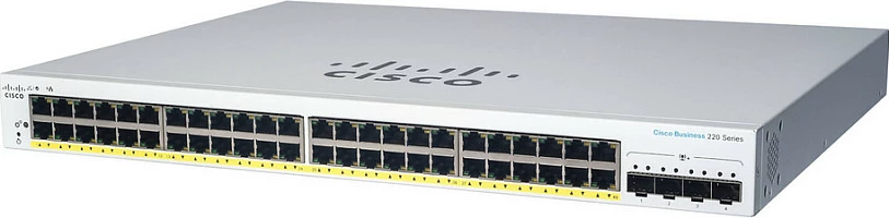 Switch Cisco CBS220 SMART 24-port GE PoE