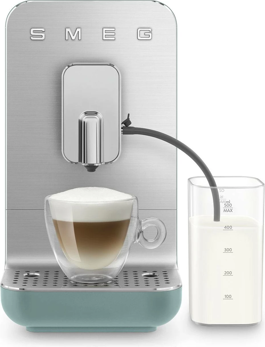 Makinë automatike espresso Smeg BCC13EGMEU 1.4L 19 bar, Matte Green