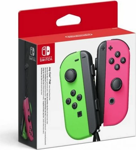 Kontroller Nintendo Joy-Con 2-Pack, neon green/neon pink