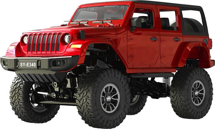 Makine me telekomandë Double Eagle Jeep Crawler Pro E340-003, 1:14, e kuqe