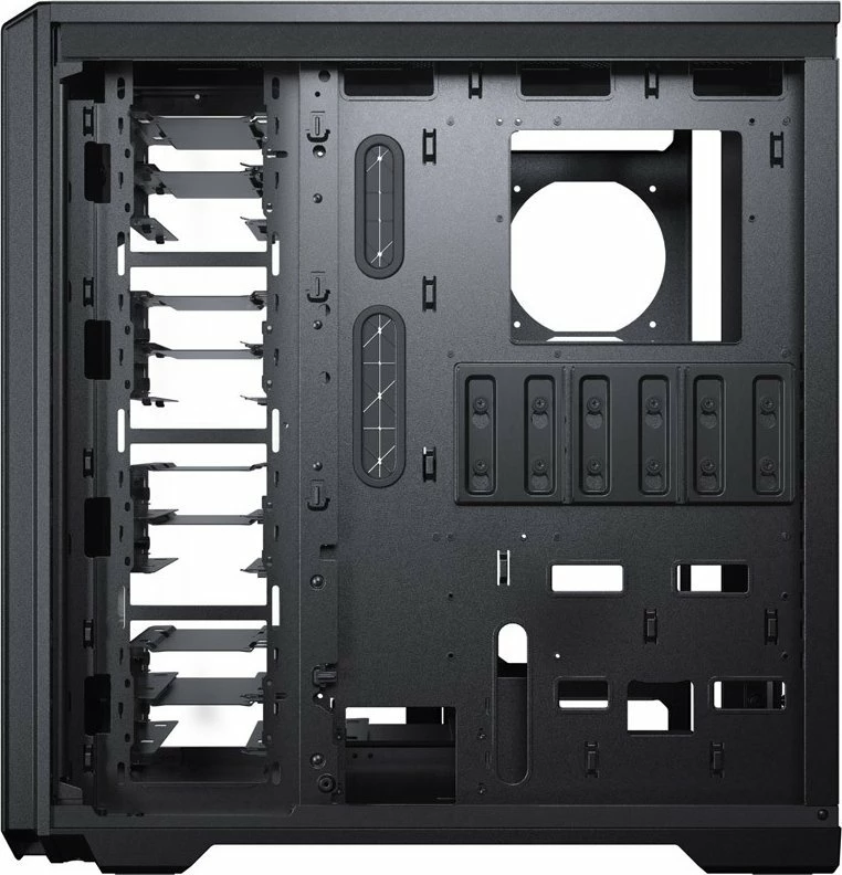 Kasë Phanteks Enthoo Pro 2 Server Edition PH-ES620PTG_BK02 Full Tower, e-ATX/SSI-EEB, USB Typ-C, 4x USB 3.0, e zezë