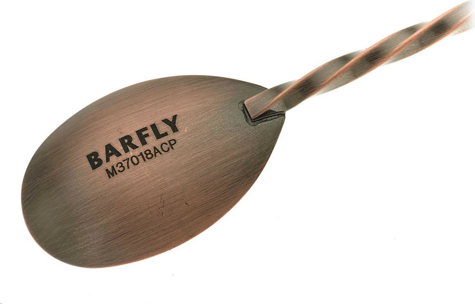 lugë bar-i me shtypëse, Barfly, 300 mm, çelik inoks 18/8, bakër antik