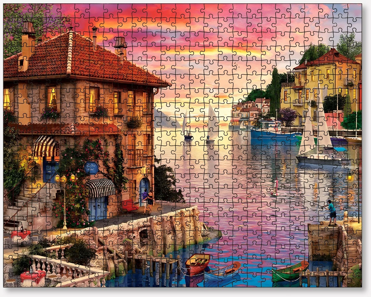 Puzzle 500 copë, Evila Originals, shumëngjyrësh, PZL_052_500