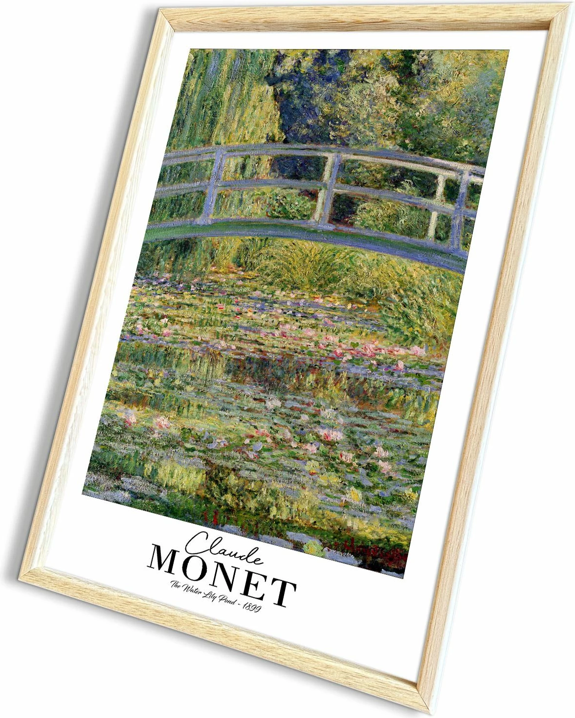 Pikturë dekorative me kornizë, Wallity, 4262AHSMONET-018, shumëngjyrëshe